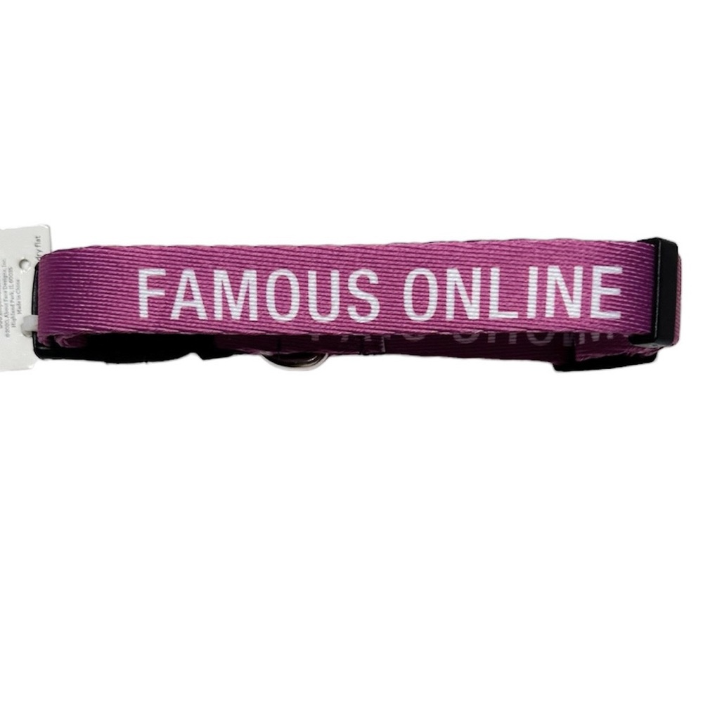 About Face Designs Famous Online Adjustable Dog Collar